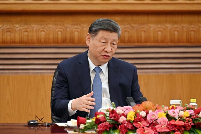 Imagem de arquivo do presidente chinês Xi Jinping.