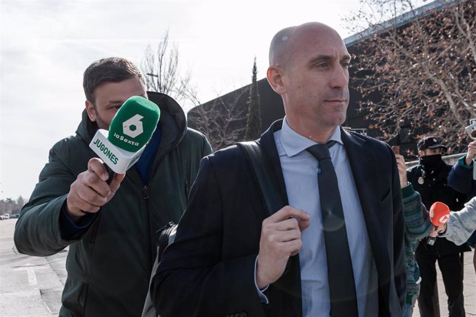 Archivo - El expresidente de la Real Federación Española de Fútbol (RFEF) Luis Rubiales.