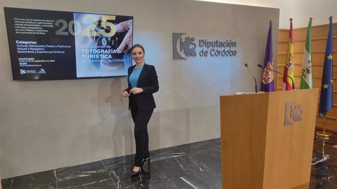 Narci Ruiz, en la presentación del III Concurso de Fotografía Turística de la Diputación de Córdoba.