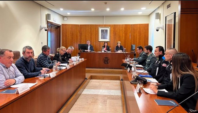 Junta de seguridad de Avilés.