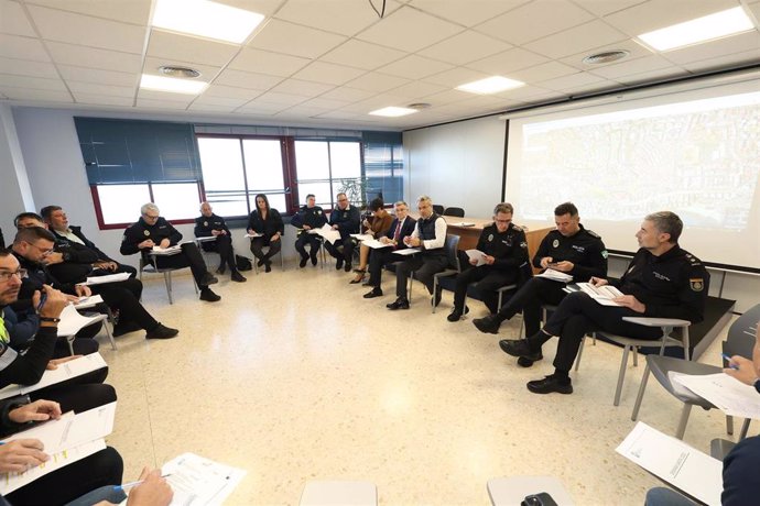 Reunión para conformar el dispositivo de seguridad en Marbella durante la Semana Santa