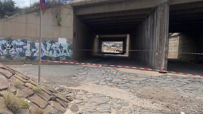 Cierre del Canal de Ojos de Garza, en Telde (Gran Canaria)