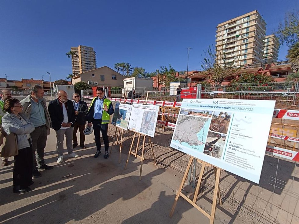 Casi 42.000 habitantes de Cartagena verán mejorada su red de saneamiento con las mejoras del MAPMM