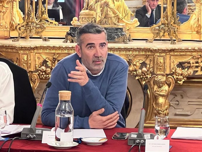 Javier Pizarro, portavoz del PSOE en Diputación de Cádiz.