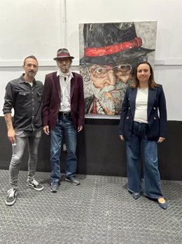 La Sala Moneo acoge 'Miradas', una muestra de collages de Rubén González.