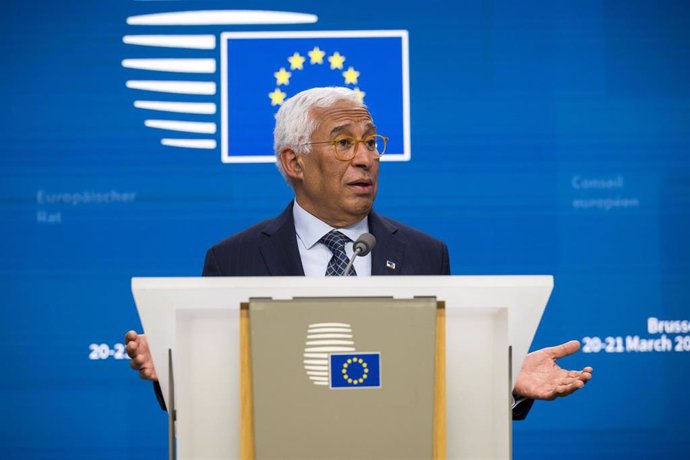 El presidente del Consejo Europeo, António Costa