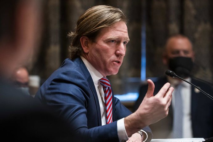 Archivo - Arquivo - 16 de dezembro de 2020, Washington, Distrito de Columbia, EUA: O diretor demitido da Agência de Segurança Cibernética e de Infraestrutura, Chris Krebs, testemunha em uma audiência de Segurança Interna e Assuntos Governamentais do Senad
