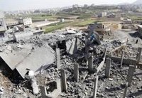 Los hutíes denuncian tres muertos en nuevos bombardeos de EEUU contra la capital de Yemen