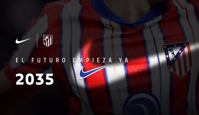 El Atlético de Madrid y Nike amplían su alianza hasta 2035.