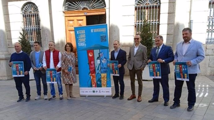 Presentación de la Feria del Libro y el Cómic de Teruel.