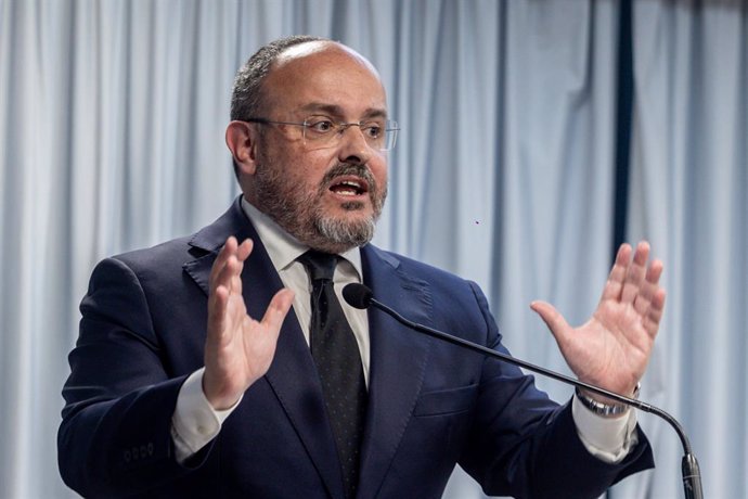 El president del Partit Popular català, Alejandro Fernández