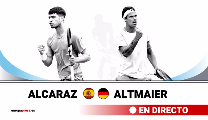 Alcaraz y Altmaier, en directo