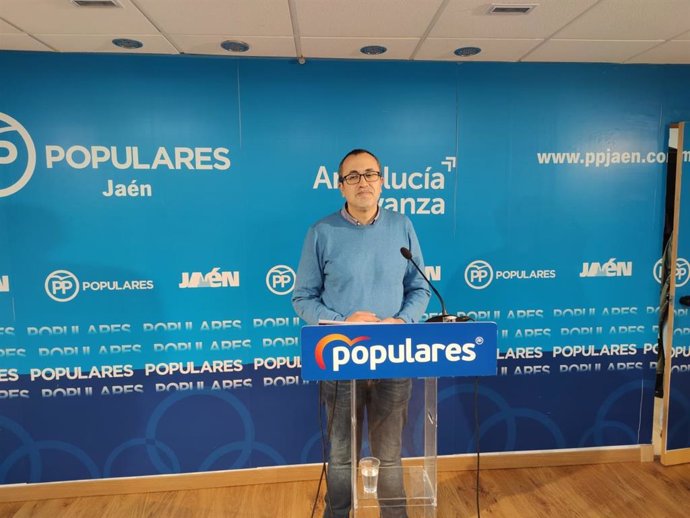 Archivo - El parlamentario autonómico por el PP de Jaén Manuel Bonilla.