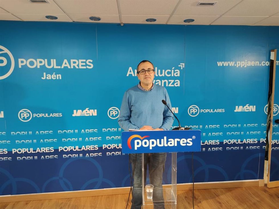 Archivo - El parlamentario autonómico por el PP de Jaén Manuel Bonilla.