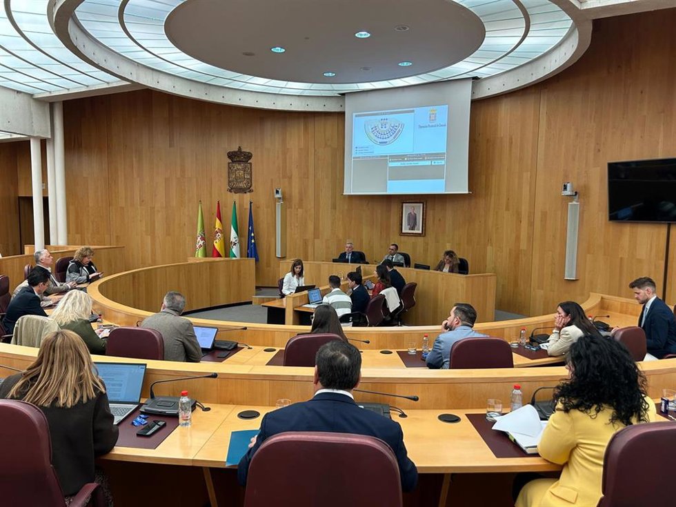 Pleno de la Diputación de Granada.