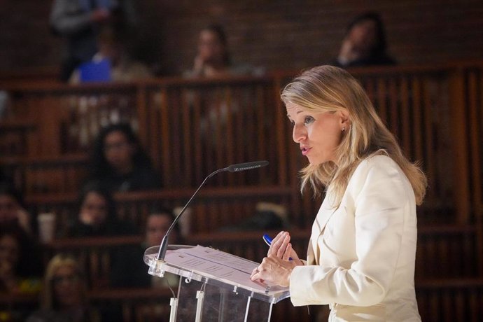 La vicepresidenta segunda y ministra de Trabajo y Economía Social, Yolanda Díaz. 