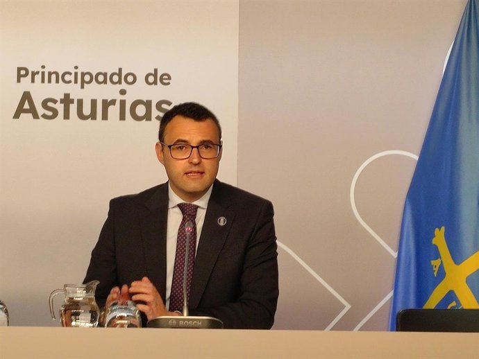 Imagen de archivo del consejero portavoz del Gobierno del Principado de Asturias, Guillermo Peláez