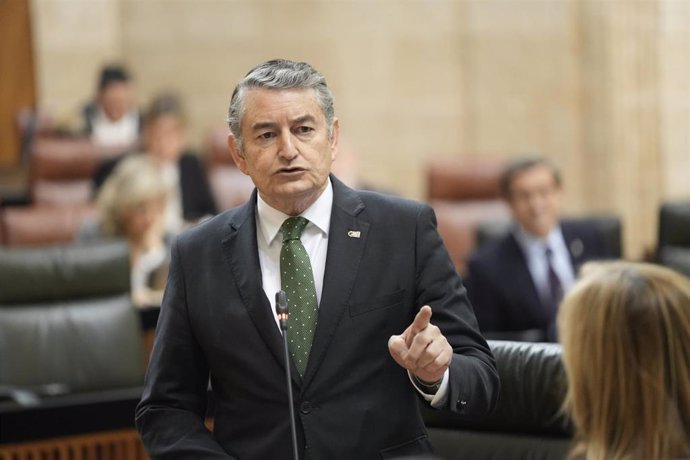 El consejero de la Presidencia, Interior, Diálogo Social y Simplificación Administrativa, Antonio Sanz (Fotografía de archivo)