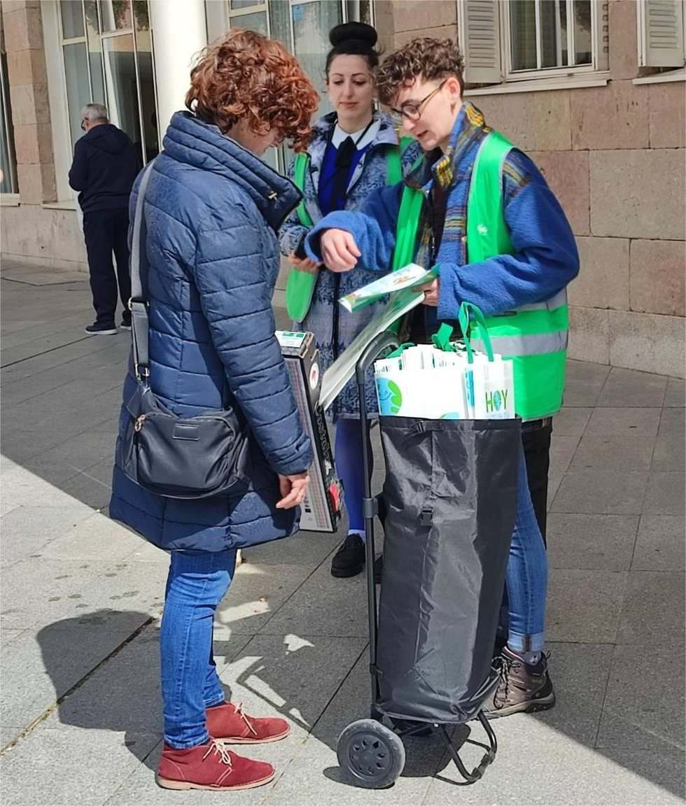 El Ayuntamiento y Ecovidrio realizan una campaña de concienciación sobre reciclaje de vidrio