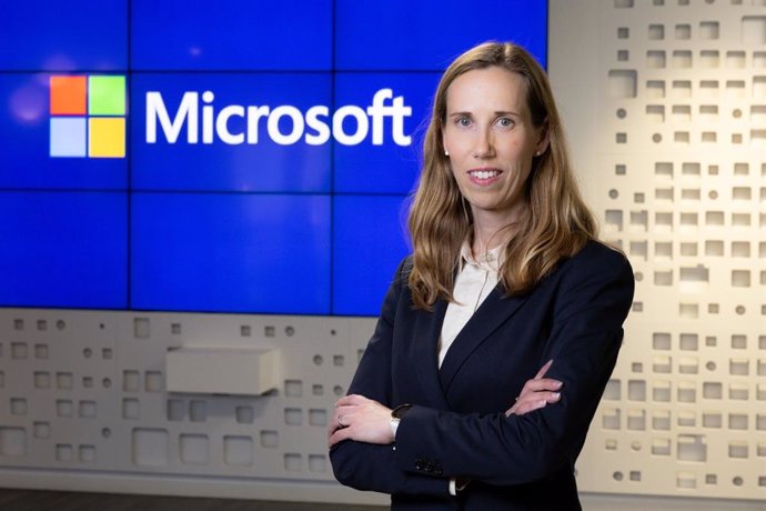 Archivo - La director financiera de Microsoft España, Daniela Ekholm