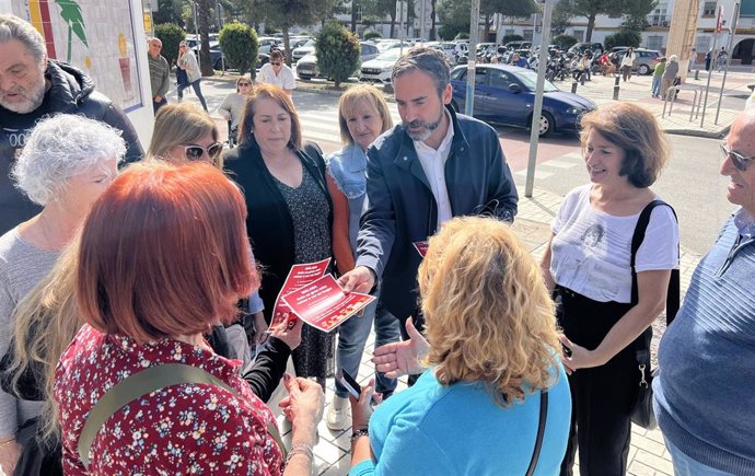 El portavoz socialista en el Ayuntamiento de Málaga, Daniel Pérez