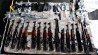 Intervienen 25 fusiles de asalto y 126 granadas de una organización de tráfico de armas de los Balcanes
