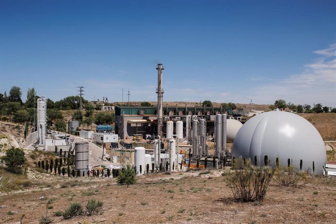 Archivo - Instalaciones de la incineradora de Valdemingómez, a 4 de mayo de 2023, en Madrid (España). 