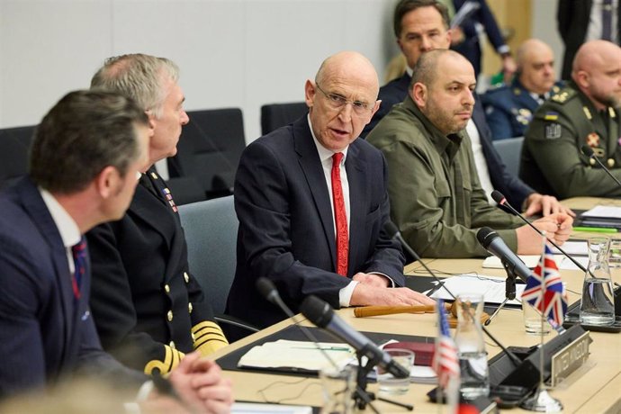 Archivo - El secretario de Defensa británico, John Healey.
