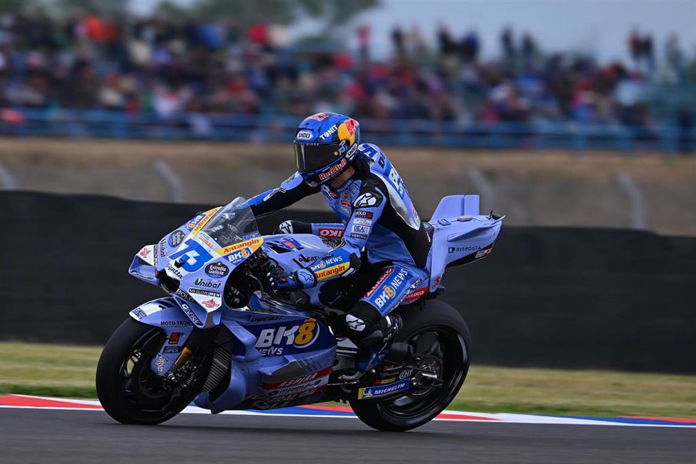 El piloto español Álex Márquez, durante una carrera.