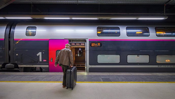 Archivo - Imatge de recurs d'un tren d'SNFC