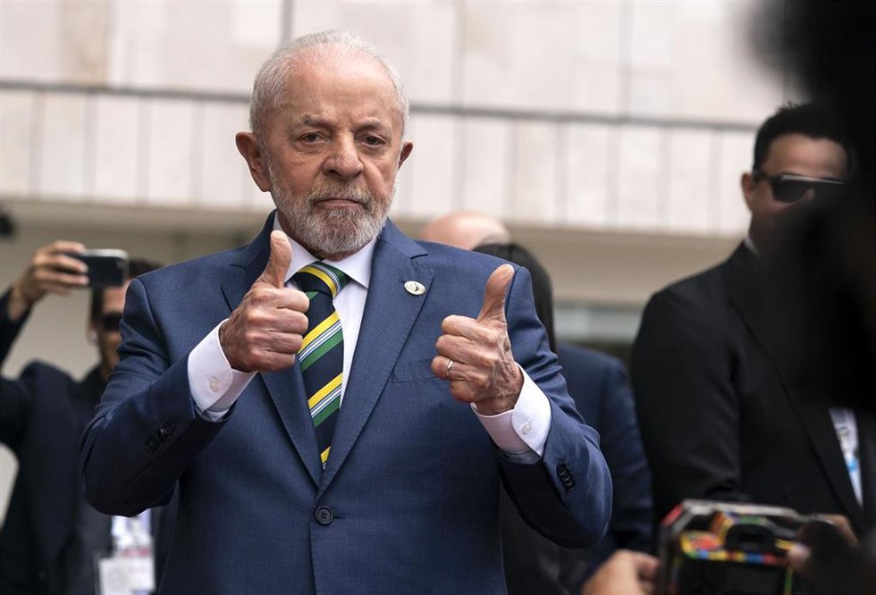 El presidente de Brasil, Luiz Inácio Lula da Silva.