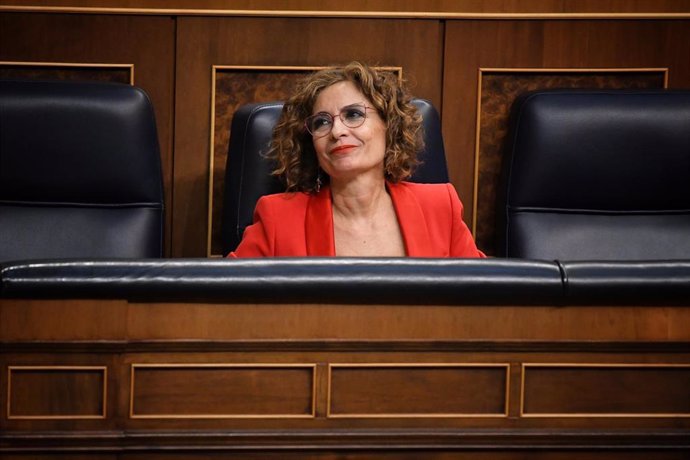 La vicepresidenta primera y ministra de Hacienda, María Jesús Montero.