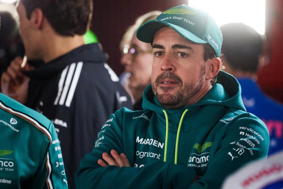 El piloto español Fernando Alonso, tras el GP de Japón.
