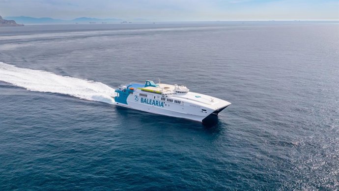 Imatge d'arxiu d'un vaixell de Baleària