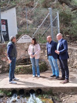 Visita a instalaciones de abastecimiento de agua.