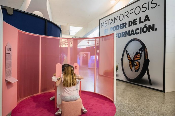 El Museu de les Ciències amplia els seus continguts per al públic infantil amb la nova exposició 'Metamoforsis. El poder de la transformació'
