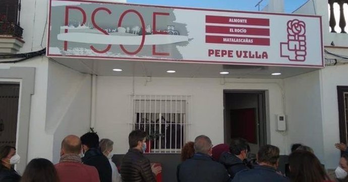 Sede de la Agrupación del PSOE de Almonte, El Rocío y Matalascañas 'Pepe Villa'.