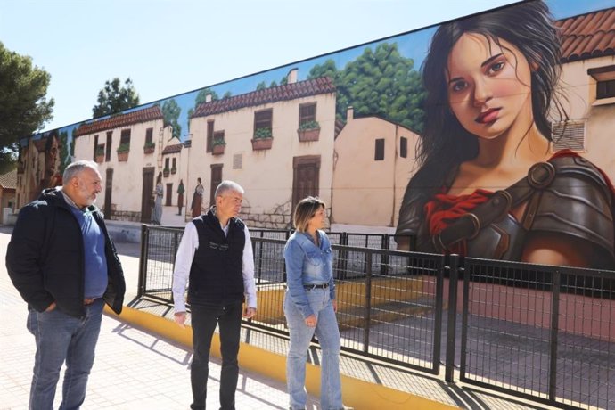 El grafiti mural de inspiración romana de Canteras, elegido mejor obra urbana del mundo en marzo