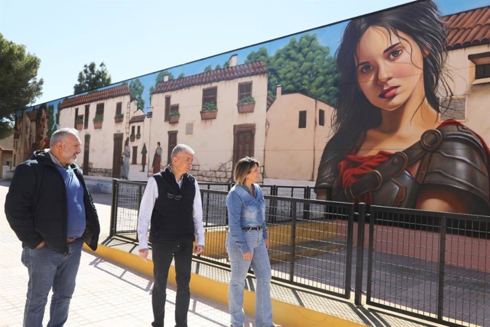 El grafiti mural de inspiración romana de Canteras, elegido mejor obra urbana del mundo en marzo