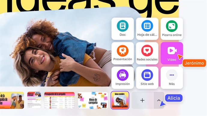 O novo Canva Visual Suite 2.0.