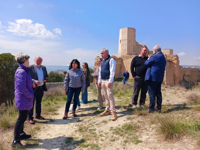 La directora general de Patrimonio Cultural, Gloria Pérez, ha visitado este jueves Calatayud.