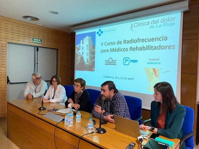 Un total de 38 profesionales se dan cita en el Hospital de Calahorra en el V Curso Nacional de Radiofrecuencia