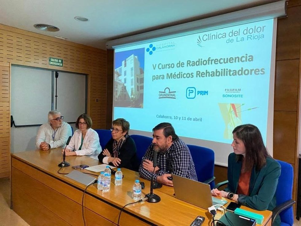 Un total de 38 profesionales se dan cita en el Hospital de Calahorra en el V Curso Nacional de Radiofrecuencia