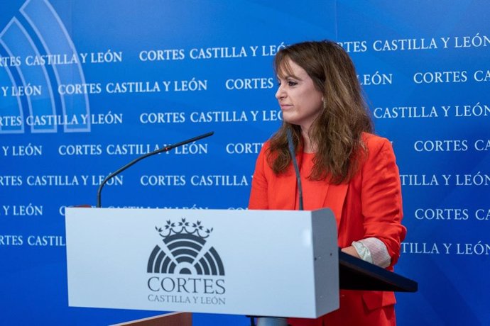 Archivo - La viceportavoz del Grupo Parlamentario Socialista, Patricia Gómez, tras la reunión de la Junta de Portavoces