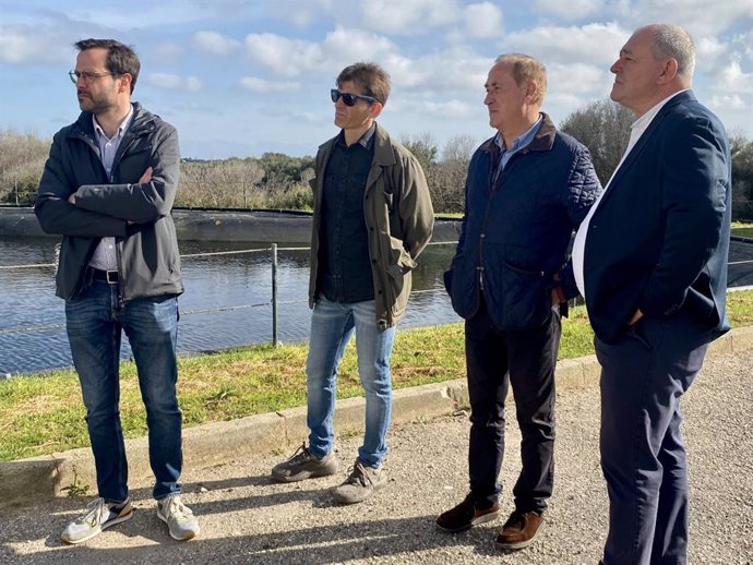 Visita a la depuradora de Maó - Es Castell​