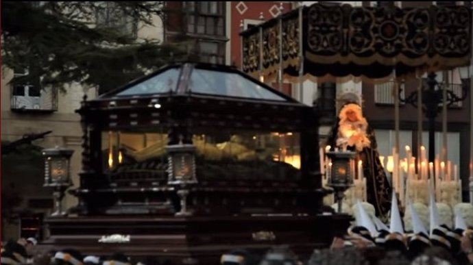 Archivo - Logroño conmemora el Viernes Santo con dos Via Crucis y con la Magna Procesión del Santo Entierro de nuevo en la calle
