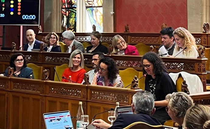 El grupo socialista en el Consell de Mallorca