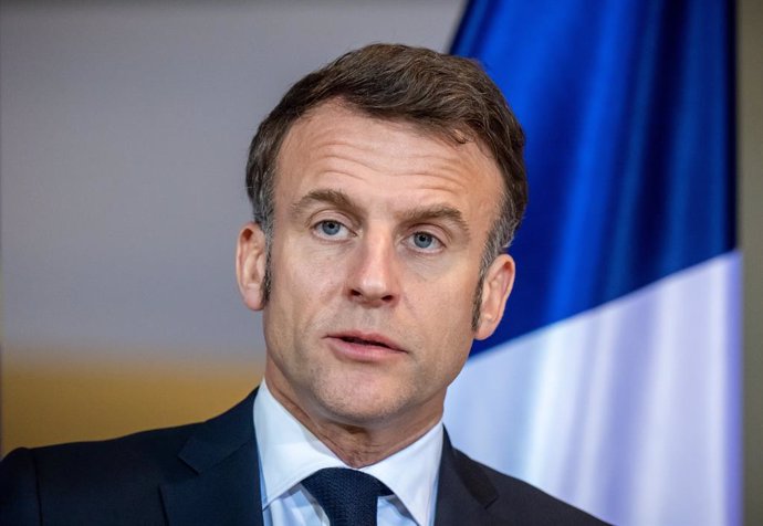 O presidente da França, Emmanuel Macron, em uma foto de arquivo.
