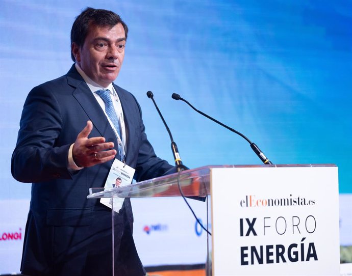Archivo - El CEO de Siemens España, Agustín Escobar, interviene durante la IX Edición del Foro de la Energía, en el hotel Four Seasons, a 5 de septiembre de 2024, en Madrid (España). Para esta IX Edición el Foro, bajo el título “Los nuevos retos para Euro