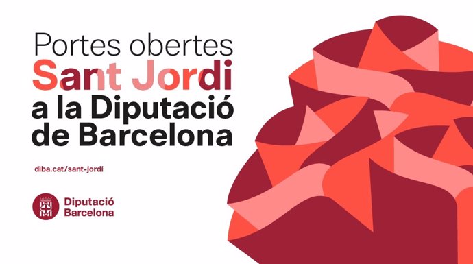 Imagen promocional de la Diputación de Barcelona para la diada de Sant Jordi.
